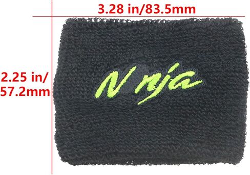 جورب خزان فرامل الدراجة النارية يناسب Kawasaki Ninja ZX6R ZX10R ZX9R ZX12R ZX14R 300 400 650 1000 - غطاء جورب الخزان، عبوة واحدة ((أسود وأحمر)) in Kuwait