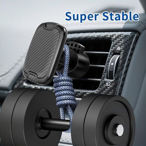 Magnetic Phone Holder for Your Car– 2-in-1 Car Mount for Dash & Vent Mounting,Cell Phone Holders for Your Car Accessories in Saudi Arabia