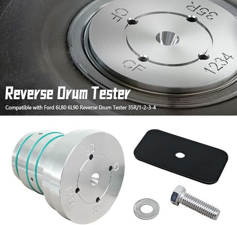 Reverse Drum Tester Fit for Ford LS 6L80 6L90 35R/1-2-3-4, Drum Testing Tool Checking Leaks and Cracks in Saudi Arabia