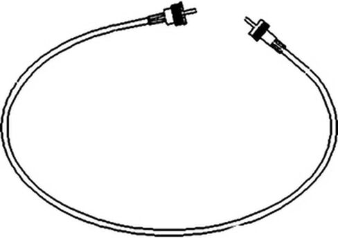 RAParts 529795R92 New 38" Tachometer Cable Fits Case-IH Tractor Models 454 464 + in Saudi Arabia