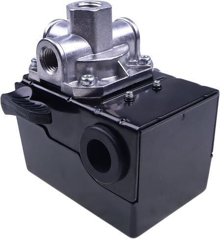 034-0096 مفتاح ضغط 4 منافذ متوافق مع ضاغط الهواء 95-125PSI جهد مزدوج 1/4 بوصة NPT in Saudi Arabia