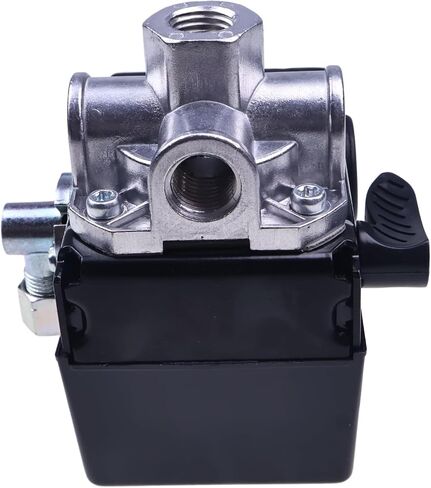 034-0096 مفتاح ضغط 4 منافذ متوافق مع ضاغط الهواء 95-125PSI جهد مزدوج 1/4 بوصة NPT in Saudi Arabia