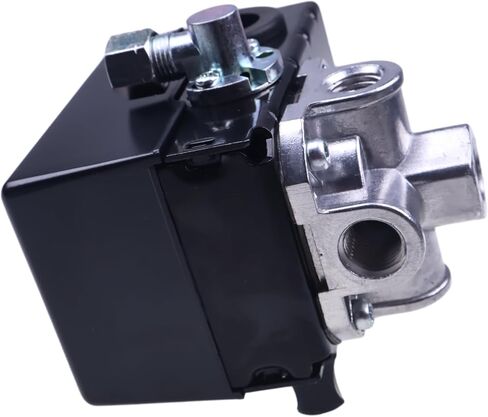 034-0096 مفتاح ضغط 4 منافذ متوافق مع ضاغط الهواء 95-125PSI جهد مزدوج 1/4 بوصة NPT in Saudi Arabia
