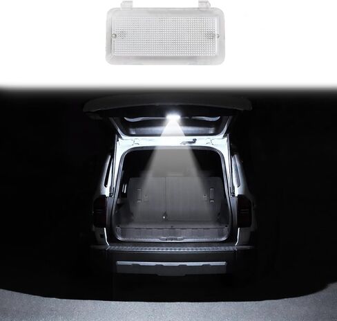 Tailgate Lighting Lamp Suitable for 2024 2025 Lexus Gx550 & Gx550h Led Trunk Light White Light & Red Light & Yellow and White Warning Light Interior Modification Accessories (White light) in Kuwait