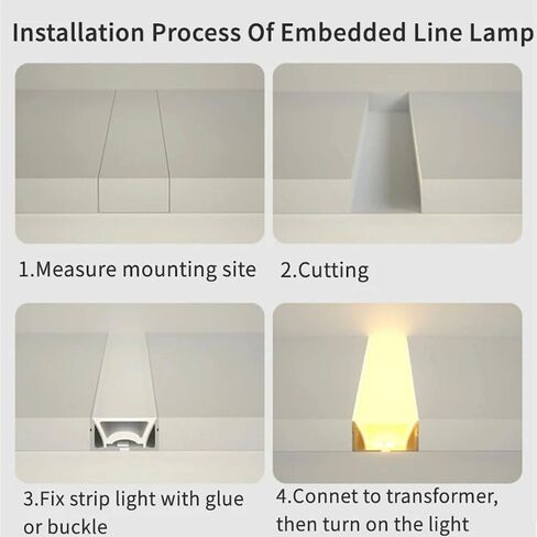White Flexible Neon Silicone Tube for LED Rope Lights - Waterproof Diffuser Channel, Embedded Design, 1-10M Length (Silicone Tube Only) | Glare-Reducing(A-3020,5meters) in Saudi Arabia