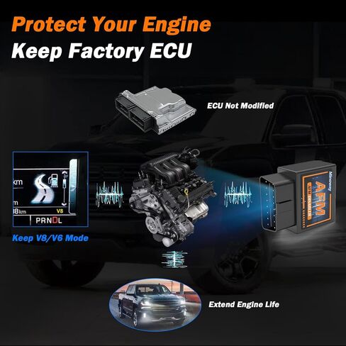 AFM Disabler Compatible with 5.3 Silverado 1500 Accessories 2010-2018, AFM/DFM Disabler for GM V6 V8 In Trucks and SUVS Active Fuel Management Disabler in Saudi Arabia