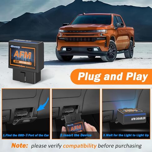 AFM Disabler Compatible with 5.3 Silverado 1500 Accessories 2010-2018, AFM/DFM Disabler for GM V6 V8 In Trucks and SUVS Active Fuel Management Disabler in Saudi Arabia