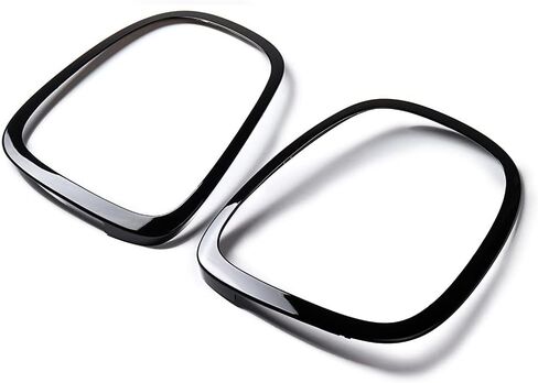 Astra Depot Left Right Taillight Trim Rings Compatible with 2014-2023 BMW Mini Cooper F55 F56 F57 Tail Lamps (Glossy Black) in Saudi Arabia