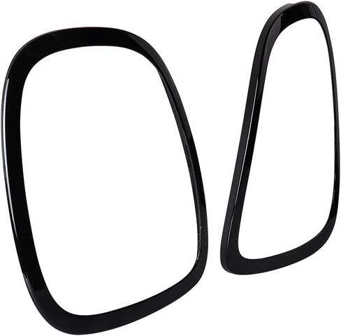 Astra Depot Left Right Taillight Trim Rings Compatible with 2014-2023 BMW Mini Cooper F55 F56 F57 Tail Lamps (Glossy Black) in Saudi Arabia