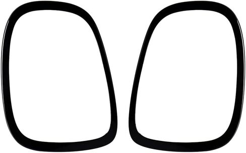 Astra Depot Left Right Taillight Trim Rings Compatible with 2014-2023 BMW Mini Cooper F55 F56 F57 Tail Lamps (Glossy Black) in Saudi Arabia