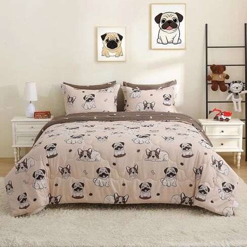 7 Piece Boys Sports Ball Comforter Bedding Set Twin Size for Teens Baseball Football Soccer Basketball Softball Bed in A Bag Comforter Set for Kids Girls All Season Bedroom Decor Colourful in Kuwait