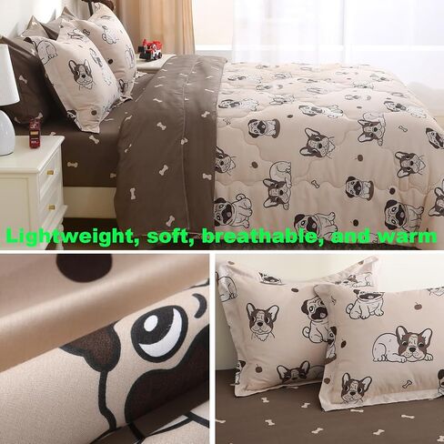 7 Piece Boys Sports Ball Comforter Bedding Set Twin Size for Teens Baseball Football Soccer Basketball Softball Bed in A Bag Comforter Set for Kids Girls All Season Bedroom Decor Colourful in Kuwait