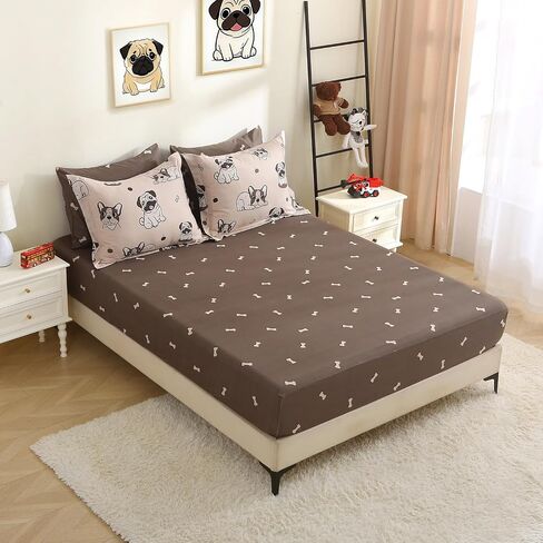 7 Piece Boys Sports Ball Comforter Bedding Set Twin Size for Teens Baseball Football Soccer Basketball Softball Bed in A Bag Comforter Set for Kids Girls All Season Bedroom Decor Colourful in Kuwait