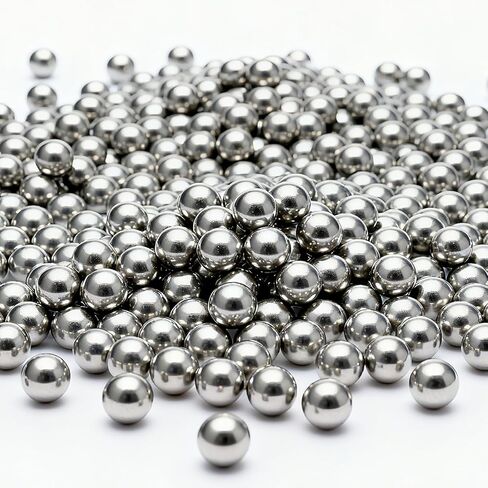 200 Pcs 4mm (0.16") 304 Stainless Steel Paint Mixing Balls - Small Metal Ball Agitator Balls for Acrylic Paints, Nail Polish, Epoxy Resin, and Craft Art Supplies (200, 4mm) in Kuwait