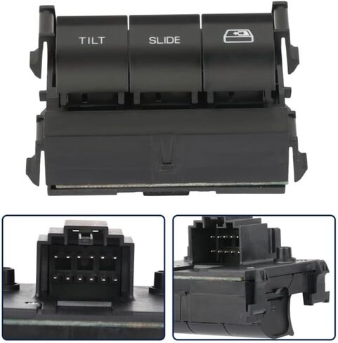 for F150 2009-2014 for F250 SuperDuty 2009-2016 for F350 SuperDuty 2009-2016 for F450 SuperDuty 2009-2016 for F550 SuperDuty 2009-2016 Super Duty Overhead Sunroof Switch (Black) in Saudi Arabia