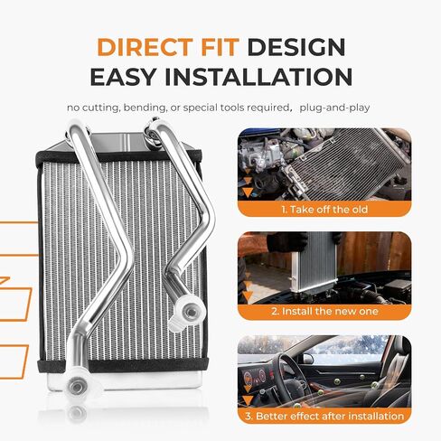 Heater Core for 1994-2002 Dodge Ram 1500 2500 3500 4000 3.7L, 3.9L, 4.7L, 5.2L, 5.9L, Heater Core Replacement for 1993-1998 Jeep Grand Cherokee 4.0L, 5.2L, 5.9L in Saudi Arabia