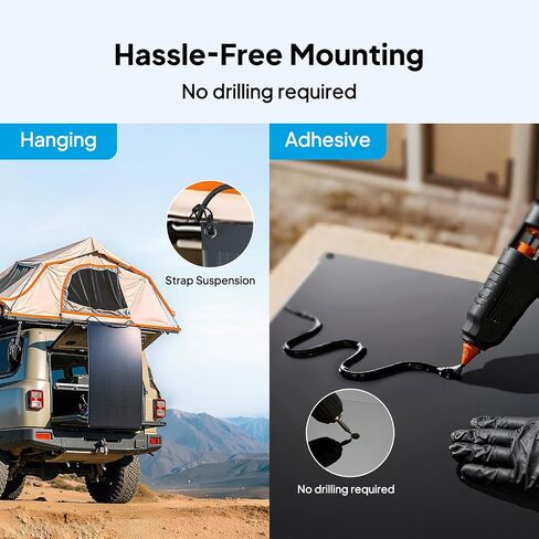 لوحة طاقة شمسية BLUETTI PV350، 350 وات لمحطة الطاقة المحمولة، مولد للطاقة الشمسية AC200P/AC200MAX/AC300/EP500/EP500Pro، شاحن شمسي قابل للطي للمركبات الترفيهية والتخييم وانقطاع التيار الكهربائي in Saudi Arabia