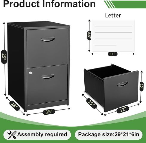 2 Drawer File Cabinet with Lock,Small Filing Cabinet for Home Office,Metal Vertical File Under Desk Cabinets for A4/Letter,Assembly Required,Pink in Saudi Arabia