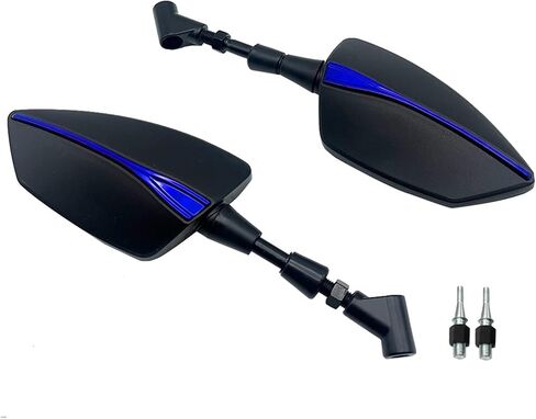 متوافق مع G310GS G310R G 310 GS G310 R 2017-2023 دراجة نارية 8 مم 10 مم متوافق مع مرآة الرؤية الخلفية القابلة للتعديل ومرايا الرؤية الخلفية الجانبية (بدون شعار أسود) in Kuwait