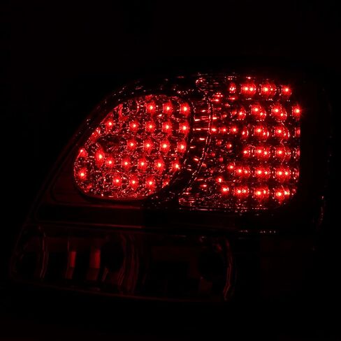 مصابيح خلفية LED بعدسات شفافة حمراء متوافقة مع 1998-2005 لكزس GS300/GS400/GS430، مجموعة زوج يسار + يمين من SPEC-D in Kuwait