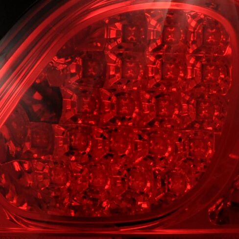 مصابيح خلفية LED بعدسات شفافة حمراء متوافقة مع 1998-2005 لكزس GS300/GS400/GS430، مجموعة زوج يسار + يمين من SPEC-D in Kuwait