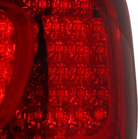 مصابيح خلفية LED بعدسات شفافة حمراء متوافقة مع 1998-2005 لكزس GS300/GS400/GS430، مجموعة زوج يسار + يمين من SPEC-D in Kuwait