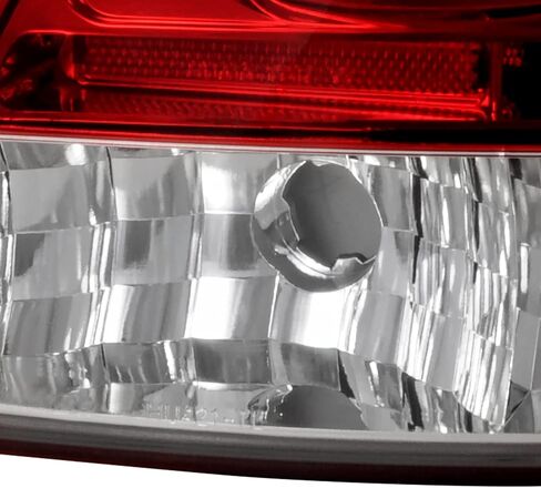 مصابيح خلفية LED بعدسات شفافة حمراء متوافقة مع 1998-2005 لكزس GS300/GS400/GS430، مجموعة زوج يسار + يمين من SPEC-D in Kuwait