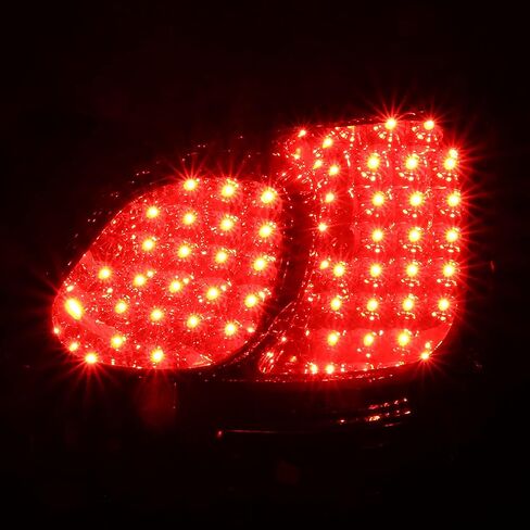مصابيح خلفية LED بعدسات شفافة حمراء متوافقة مع 1998-2005 لكزس GS300/GS400/GS430، مجموعة زوج يسار + يمين من SPEC-D in Kuwait