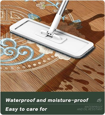 Clear Round Chair Mat for Hard Floors Large Size Transparent Floor Protector for Wood Office Chairs Carpeted Floors Protection Rolling Chairs Mat in Saudi Arabia