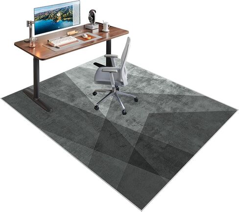 Gaming and Office Chair Mat for Hardwood Floors Non Slip Backing Floor Protectors 150 x 170 cm in Saudi Arabia