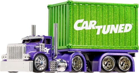 حقيبة حاوية CarTuned™ Rig$ - Sneaky Pete، شاحنة مصبوبة باللونين الأرجواني والأخضر، الطراز 2 in Saudi Arabia