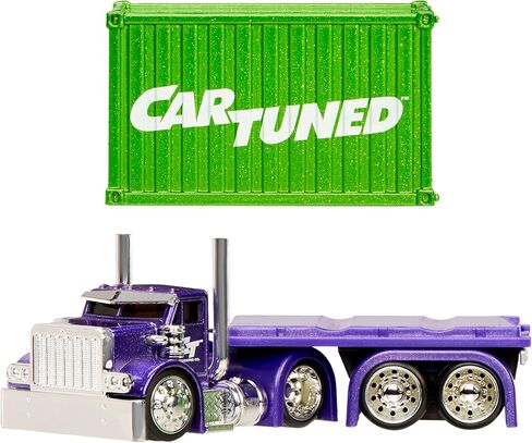 حقيبة حاوية CarTuned™ Rig$ - Sneaky Pete، شاحنة مصبوبة باللونين الأرجواني والأخضر، الطراز 2 in Saudi Arabia