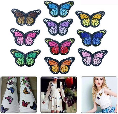 Clothes Patch Fabric DIY Applique Apparel Sewing for Cloth Bag T-Shirt Badges Printing Iron On Patche(Orange) in Saudi Arabia