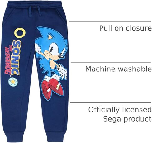 Sega Sonic The Hedgehog Boys 2 Pack Joggers for Toddler and Little Kids – Multicolor in Saudi Arabia