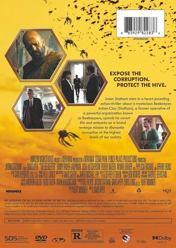 The Beekeeper DVD in Saudi Arabia