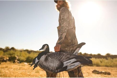 Higdon Outdoors Flats Magnum Canada Motion Silhouette Canada Goose Decoys, 12-Pack in Saudi Arabia