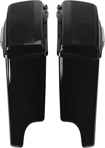 XMT-MOTO 5 حقائب سرج صلبة ممتدة مزدوجة 5x7 مكبرات صوت مناسبة لدراجات Harley Touring FLT FLHT FLHTCU FLHRC Road King Road Glide Street Glide Electra Glide Ultra-Classic 2014-2024 in Kuwait