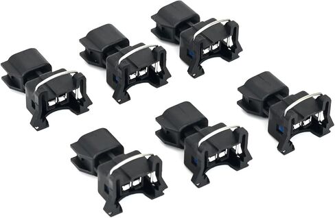 Michigan Motorsports EV6 to EV1 Fuel Injector Connector Adapter QTY 6 USCAR LS2 LS3 LSX LS1 LT1 TPI in Saudi Arabia