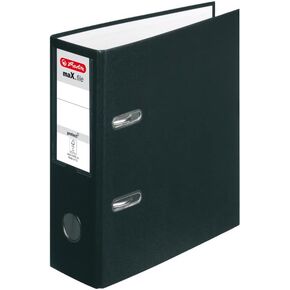 Herlitz max.File Protect A5 ملف القوس المستقيم - أسود in Kuwait