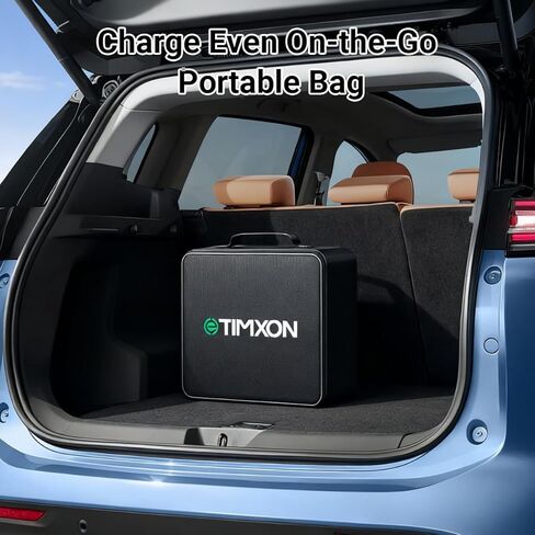 شاحن محمول بمستوى 1/2 EV لشاحن Tesla 16Amp، 240V 25ft كابل منزلي للسيارة الكهربائية EV، محول NEMA 6-20P إلى 5-15P، موصل NACS للهاتف المحمول متوافق مع جميع موديلات Tesla، مدرج في قائمة ETL in Kuwait