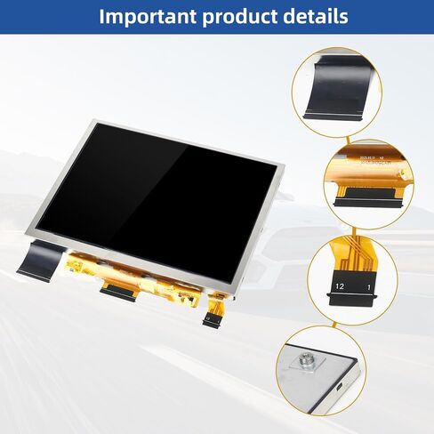 استبدال شاشة تعمل باللمس Uconnect 4C UAQ 8.4 بوصة، محول رقمي LCD TDO-XGA084 مطور متوافق مع 2018-2023 لسيارة جيب ودودج رام وشاشة ملاحة راديو كرايسلر، تثبيت مضاد للوهج بدون غراء 68388570AB in Saudi Arabia