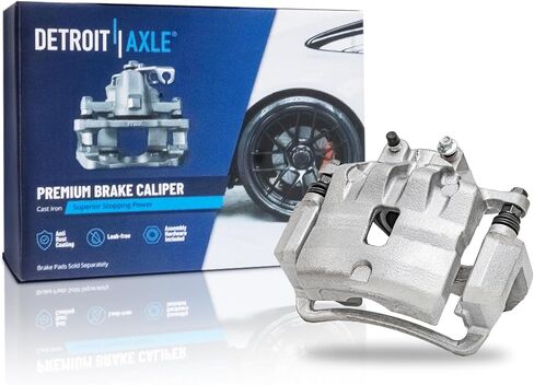 Detroit Axle - Front Left Brake Caliper with Bracket Replacement for Chevrolet Camaro Saab 9-5 Buick LaCrosse Regal in Saudi Arabia