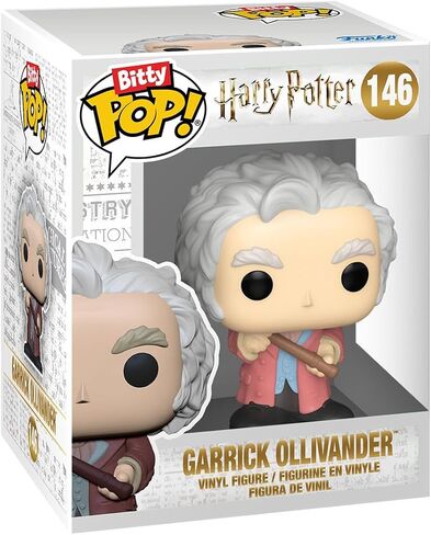 Funko Pop! Starter Set: Harry Potter Bitty Bundle Pack - 6 Pack - Harry Potter, Ron Weasley, Hermione Granger, Bitty Ride Hogwarts Express, and Bitty Town Garrick Ollivander's Wand Shop - Gift Idea in Saudi Arabia