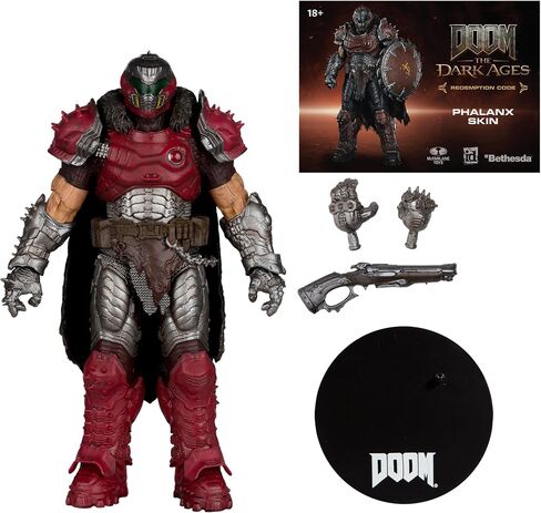 McFarlane Toys- Doom: The Dark Ages Doom Slayer (Phalanx Skin) 7in Action Figure in Saudi Arabia
