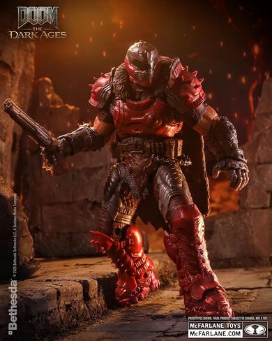 McFarlane Toys- Doom: The Dark Ages Doom Slayer (Phalanx Skin) 7in Action Figure in Saudi Arabia