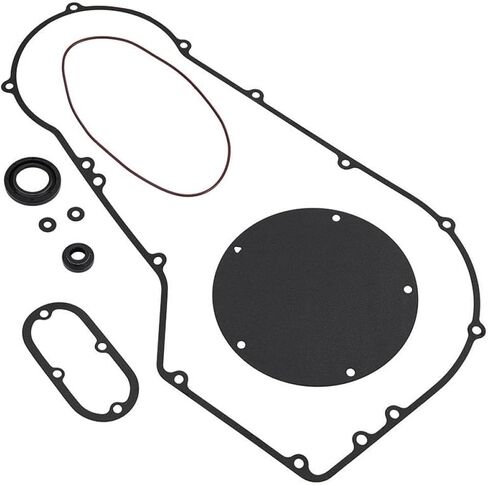 Motorcycle Clutch Primary Cover Gasket Kit Compatible with Sportster 1200 Custom XL1200C XLH1200C 883 XLH883 XL883 XL V Rod VRSCA in Saudi Arabia