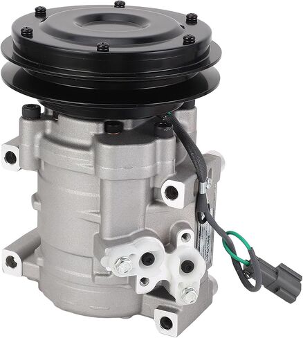 Excavator Air Conditioning Compressor Alloy Steel 447190-15R1 AC Compressor Part Replacement for Komatsu PC110-7/8 to PC500-7/8 in Saudi Arabia