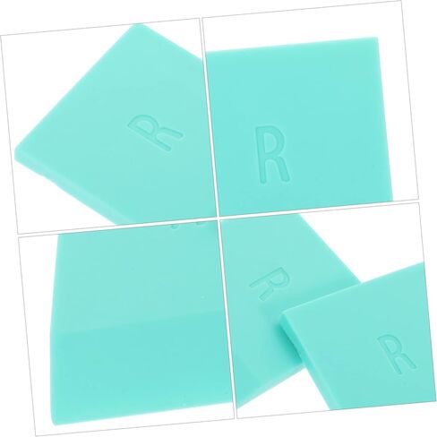 DIYEAH 2pcs Rubber Screen Printing Squeegees Ink Scrapers for Textile and Hand Printing Wear Resistant Small Scraper Replacement Tools for Screen Use in Saudi Arabia