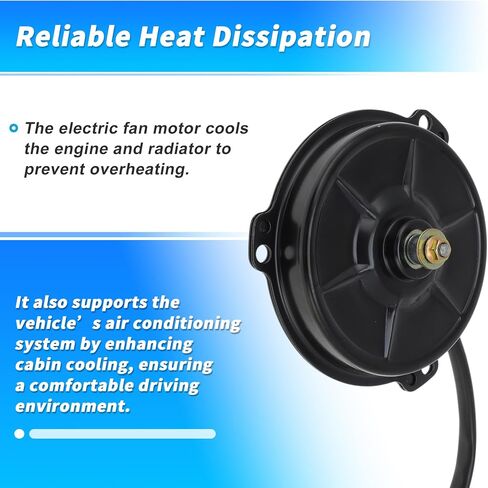 ACROPIX Radiator Cooling Fan Motor for Honda TRX420FE TRX420FM Rancher 420 4X4 07-21, for Honda SXS700M2 SXS700M2D Pioneer 700 14-20 Quiet Engine Radiator Fan Motor No.19030-HL3-A01 1 Pc in Saudi Arabia