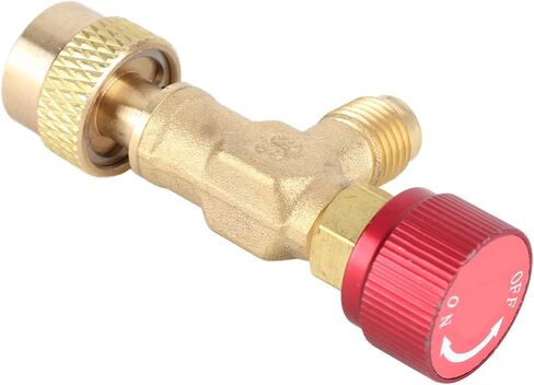 CHICIRIS Valve Control Brass Reliable and Durable for Refrigerant Charging Hose R410A for HVAC Technicians in Saudi Arabia